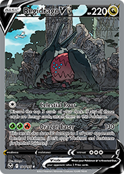 Card image - Regidrago V - 184 from Silver Tempest