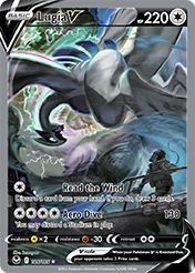 Card image - Lugia V - 186 from Silver Tempest