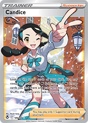Candice Silver Tempest Pokemon Card