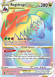 Regidrago VSTAR Silver Tempest Pokemon Card