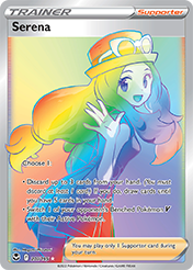 Card image - Serena - 207 from Silver Tempest