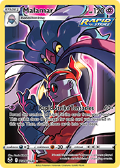 Malamar Silver Tempest Pokemon Card