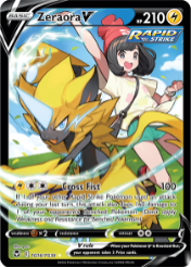 Card image - Zeraora V - TG16 from Silver Tempest