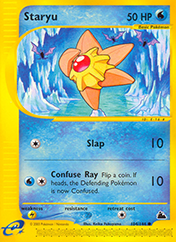 Staryu Skyridge Pokemon Card