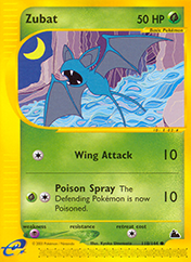 Zubat Skyridge Pokemon Card