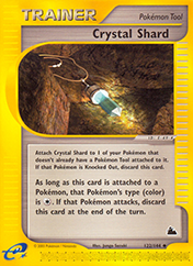Crystal Shard Skyridge Pokemon Card