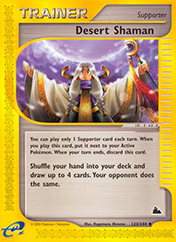 Desert Shaman Skyridge Pokemon Card