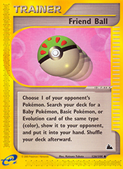 Friend Ball Skyridge Pokemon Card
