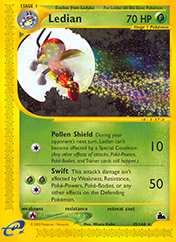 Ledian Skyridge Pokemon Card