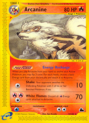 Arcanine Skyridge Pokemon Card