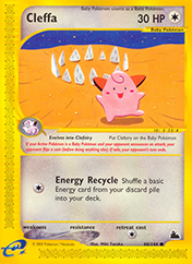 Cleffa Skyridge Pokemon Card