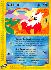Delibird Skyridge Pokemon Card