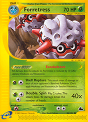 Forretress Skyridge Pokemon Card