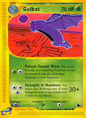 Golbat Skyridge Pokemon Card