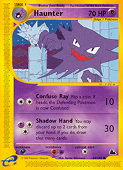 Haunter Skyridge Pokemon Card