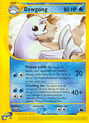 Dewgong Skyridge Card List