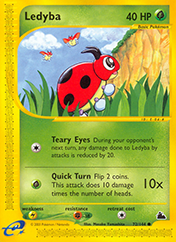 Ledyba Skyridge Pokemon Card