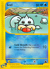 Seel Skyridge Pokemon Card