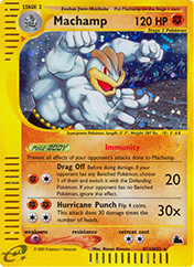 Machamp Skyridge Pokemon Card