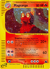 Magcargo Skyridge Pokemon Card