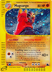Magcargo Skyridge Pokemon Card