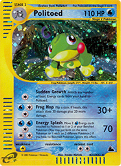 Politoed Skyridge Pokemon Card