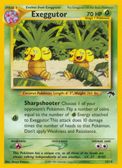 Exeggutor Southern Islands Pokemon Card