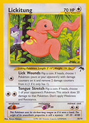 Lickitung Southern Islands Pokemon Card