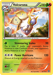 Volcarona Steam Siege Card List