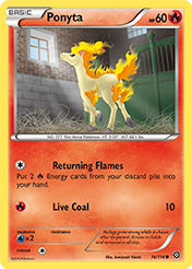 Ponyta Steam Siege Card List