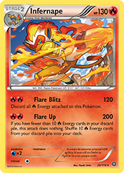 Infernape Steam Siege Card List