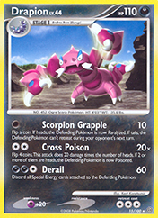 Drapion Stormfront Card List