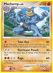 Machamp Stormfront Pokemon Card