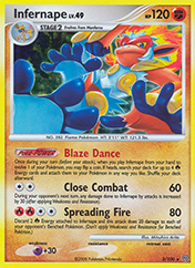 Infernape Stormfront Card List