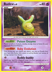 Budew Stormfront Pokemon Card