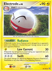 Electrode Stormfront Pokemon Card