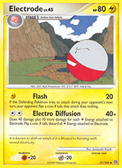 Electrode Stormfront Pokemon Card
