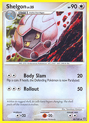Shelgon Stormfront Pokemon Card