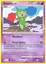 Roselia Stormfront Pokemon Card
