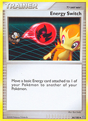 Energy Switch Stormfront Pokemon Card
