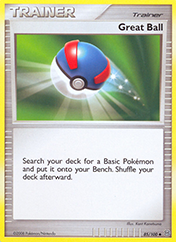 Great Ball Stormfront Pokemon Card