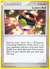 Luxury Ball Stormfront Pokemon Card