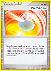 Premier Ball Stormfront Pokemon Card