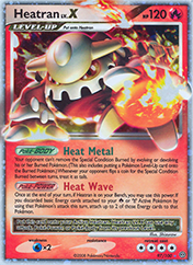 Heatran Stormfront Pokemon Card