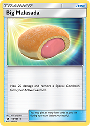 Big Malasada Sun & Moon Pokemon Card
