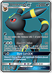 Umbreon-GX Sun & Moon Pokemon Card