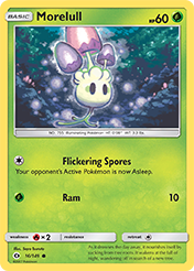 Morelull Sun & Moon Card List