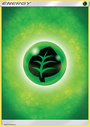 Grass Energy Sun & Moon Pokemon Card