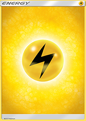 Lightning Energy Sun & Moon Pokemon Card