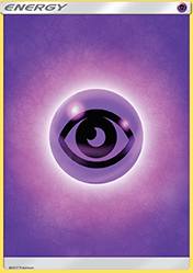 Psychic Energy Sun & Moon Pokemon Card